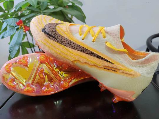 Nike Football Shoes Beige Yellow Black-71